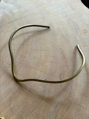 Vintage brass choker